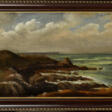 Edouard Joseph DANTAN (1848-1897). Vue de la côte, environs de Villerville - Archives des enchères