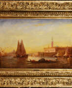 Alf Bachmann. Alfred August Felix BACHMANN (1863-1956). Grand Canal, Palais des Doges à Venise