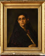 Альфред Деоденк. Alfred DEHODENCQ (1822-1882). Espagnole à la mantille