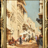 Louis BÉROUD (1852-1930). Le marché au Caire - Foto 2