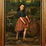 Alexandre BERTIN (1854-1934). Jeune fille à la source - фото 1