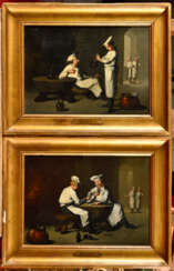 Théodule Augustin RIBOT (1823-1891) attribué à . Les cuisiniers