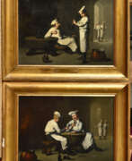 Огюстен Теодюль Рибо. Théodule Augustin RIBOT (1823-1891) attribué à . Les cuisiniers
