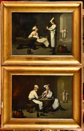 Théodule Augustin RIBOT (1823-1891) attribué à . Les cuisiniers - фото 1