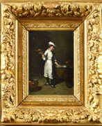 Огюстен Теодюль Рибо. Théodule Augustin RIBOT (1823-1891) attribué à . Le cuisinier