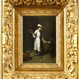 Théodule Augustin RIBOT (1823-1891) attribué à . Le cuisinier - Foto 1
