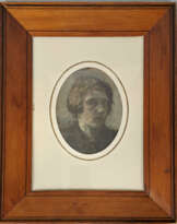 ATTRIBUÉ À FRANÇOIS BONVIN (FRANCE/ 1817-1887). Jeune homme en buste