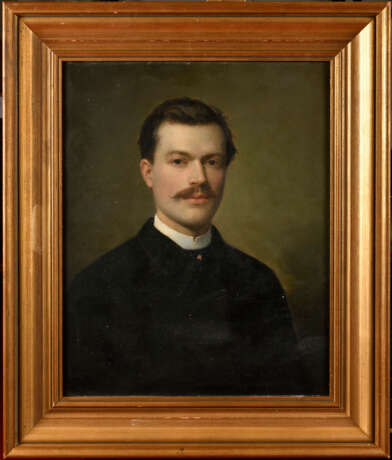 Moses WRIGHT (1827-1895). Portrait d'homme - photo 1