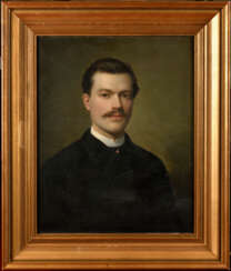 Moses WRIGHT (1827-1895). Portrait d'homme