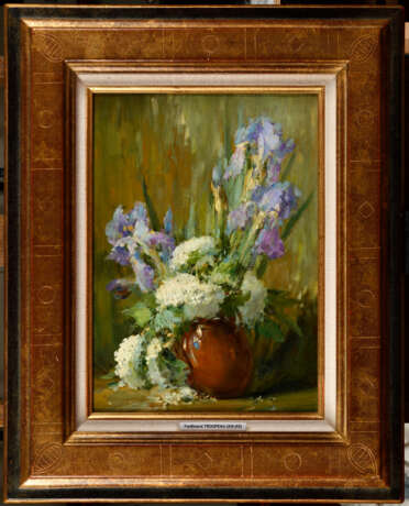 Ferdinand TROUPEAU (XIX-XX). Le bouquet de fleurs - Foto 1