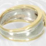 Ring: Bicolor Brillant/Diamant-Goldschmiedering, s… - photo 4