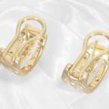Ohrringe: Feiner goldener Brillantohrschmuck aus d… - фото 3