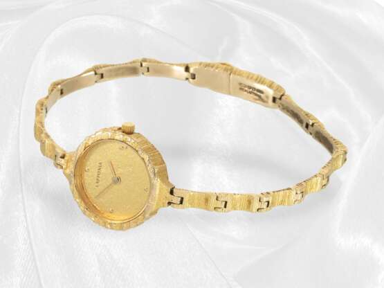 Seltene goldene Armbanduhr von Lapponia, Model "Co… - photo 3