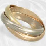 Ring: Klassischer Cartier Trinity-Ring, 18K Tricol… - photo 2