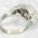 Ring: Kreativ gefertigter vintage Saphir/Brillant… - photo 4