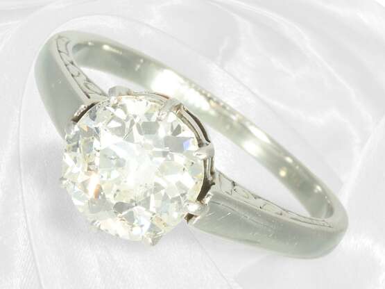 Ring: Antiker Diamant-Goldschmiedering, Altschliff… - фото 1
