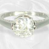 Ring: Antiker Diamant-Goldschmiedering, Altschliff… - фото 2