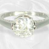 Ring: Antiker Diamant-Goldschmiedering, Altschliff… - photo 2