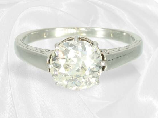 Ring: Antiker Diamant-Goldschmiedering, Altschliff… - фото 2