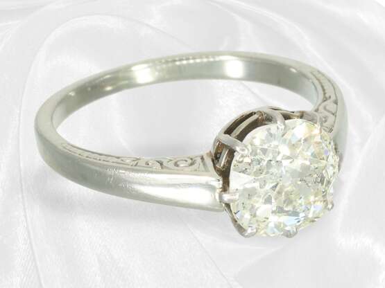 Ring: Antiker Diamant-Goldschmiedering, Altschliff… - Foto 3