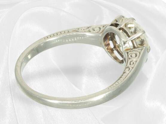 Ring: Antiker Diamant-Goldschmiedering, Altschliff… - Foto 5
