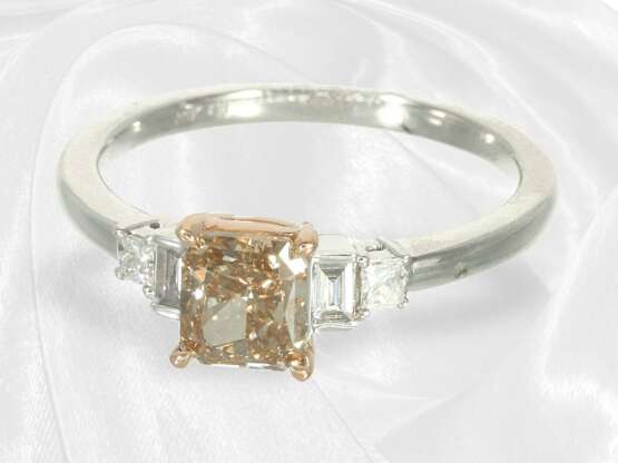 Ring: außergewöhnlicher Diamantring, Mittelstein F… - Foto 2