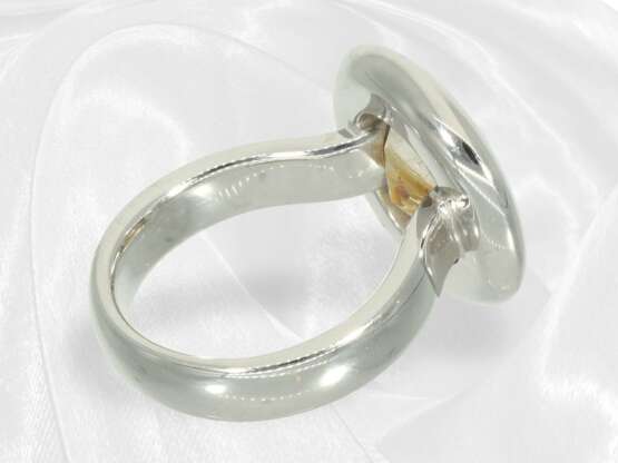 Ring: Designerring mit Rutilquarz, solide Goldschm… - Foto 4