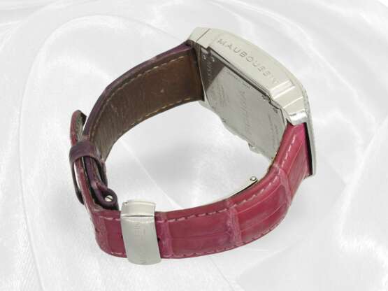 Armbanduhr: luxuriöser Chronograph mit Brillantbes… - photo 4