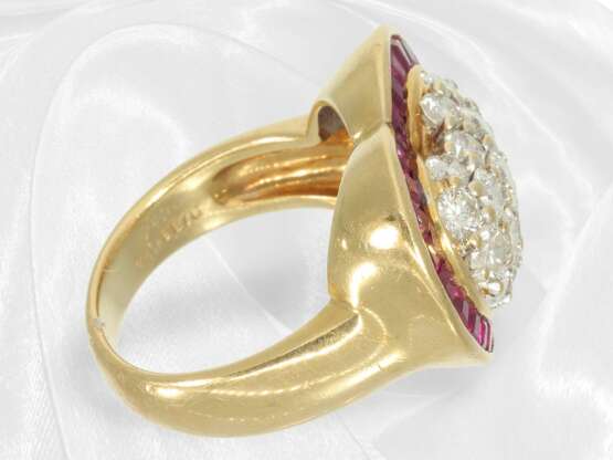 Ring: hochwertiger Goldschmiedering mit Brillanten… - photo 5