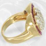 Ring: hochwertiger Goldschmiedering mit Brillanten… - Foto 5