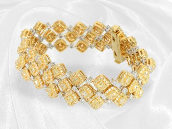 Armband: modernes Diamantarmband Yellow/White, 16c… - Foto 1