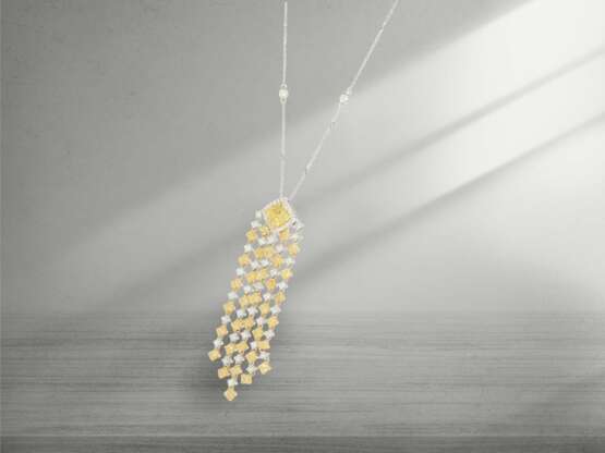 Kette/Anhänger: zierliche Weißgoldkette mit sehr h… - photo 2