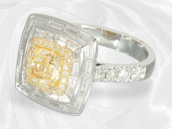 Ring: exquisiter, sehr wertvoller Diamantring, Mit… - Foto 2