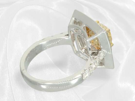 Ring: exquisiter, sehr wertvoller Diamantring, Mit… - фото 7