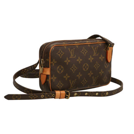 LOUIS VUITTON VINTAGE Umhängetasche "MARLY BANDOULIERE". Kollektion 1990. - photo 2