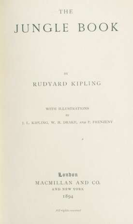 Kipling, (R.). - photo 1