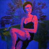 “The Serpent Tempter” Canvas Acrylic paint Postmodern 2006 - photo 1