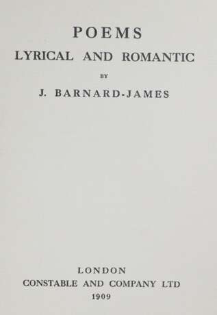 Barnard-James, J. - фото 1