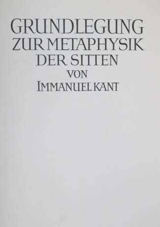 Kant, I. - Foto 1