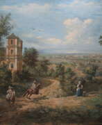 Эд Якушин (р. 1957). вид на город Йоханесдаль (Красное Село) со стороны Киркгофа. 17 век.
