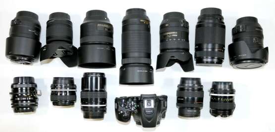 Nikon D5600 mit vielen Objektiven. - Foto 2