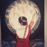 “Geisha” Canvas Acrylic paint 2019 - photo 1