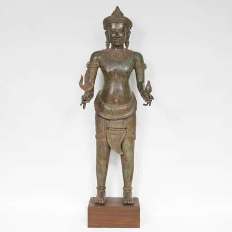 Große stehende Figur 'Bodhisattva Avalokiteshvara' - photo 1