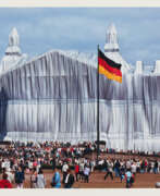 Вольфганг Фольц. Wolfgang Volz and Christo. Wrapped Reichstag, Project for Berlin