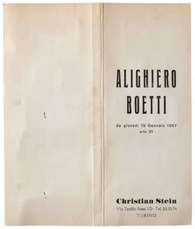 Alighiero Boetti (1940-1994) - photo 2