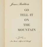Baldwin, James | Go Tell It On the Mountain, inscribed to Ed Parone, with two letters - photo 3