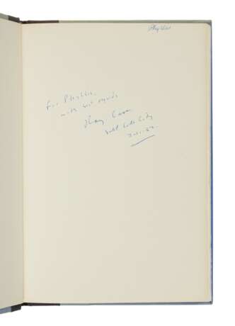 Carver, Raymond | What We Talk About When We Talk About love, inscribed to Phyllis Barber - фото 2