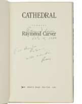 Carver, Raymond | Cathedral, inscribed to Andre Dubus