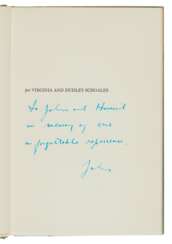 Cheever, John | Two works, inscribed to John and Harriet Weaver