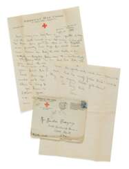 Hemingway, Ernest | Autograph letter signed to Marcelline and Madelaine Hemingway; when Ernest met Agnes